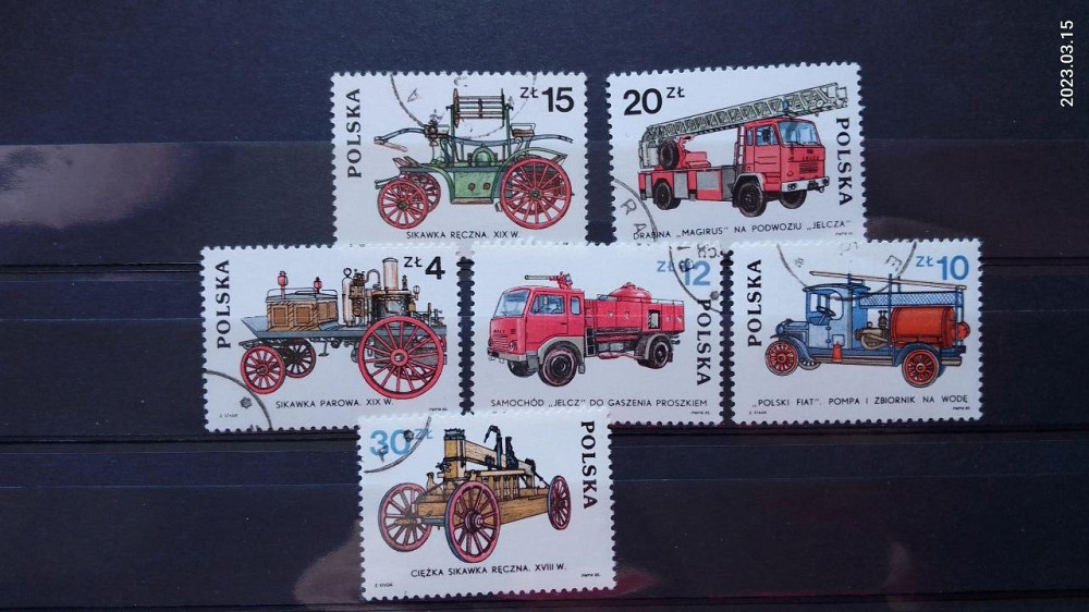 Марки. Серия. Польща. (Гаш.) Полтава - изображение 1