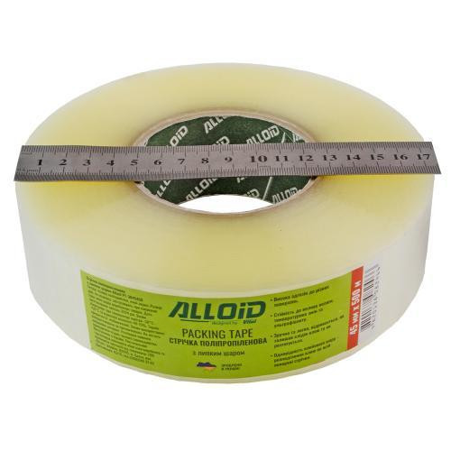 Скотч пакувальний 45мм х 500м, 38мкм Alloid Одеса - фото 4
