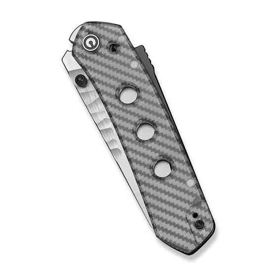 Ніж складаний туристичний Civivi Vision FG, (9 см) Nitro-V / Lexan прозорий Київ