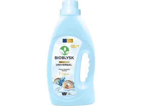 Гель для прання 1,5л Без фосфатів “Universal Pearl Delight Niche Perfume” ТМ BIOBLYSK Київ