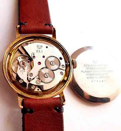 Редкие винтажные Немецкие часы Glashuttel GUB Cal 69.1 с датой Rare 19 Киев