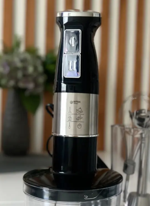 Багатофункціональний блендер BITEK BT-326, потужність 800Вт, 600 мл з ємностями для подрібнення фруктів, овочів Одеса - фото 6