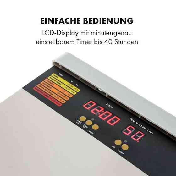 Дегідратор Fruit Jerky Steel 8 Klarstein Німеччина Рівне