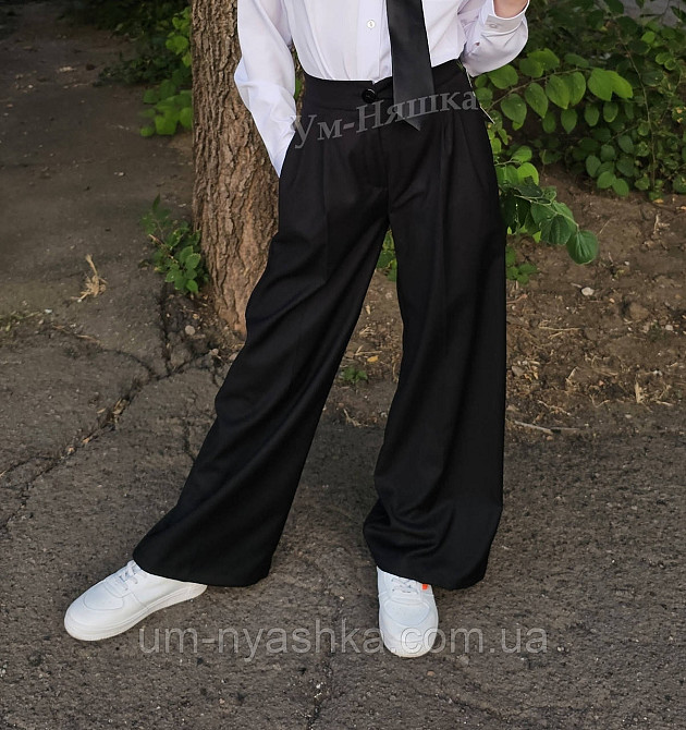 Школьные брюки класические черные р.116-164 Кривой Рог - изображение 11