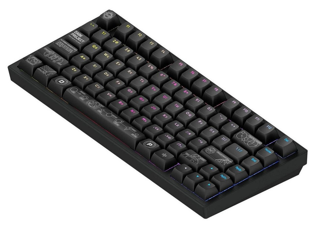 Клавіатура Dark Project ALU81 Terra Nova Black (DPKB_NOVA_81_ANSI_BLACK_UA) ( Чорний ) Харків - фото 1
