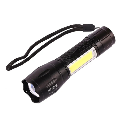 Ручной фонарь Police W601, Li-Ion аккум., ЗУ microUSB, zoom, красный и белый свет Днепр