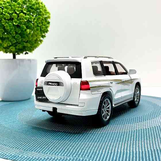 Машинка Джип TK Union Группа Toyota Land Cruiser инерционная 1:24 Белая (GT - 4789) Чернігів