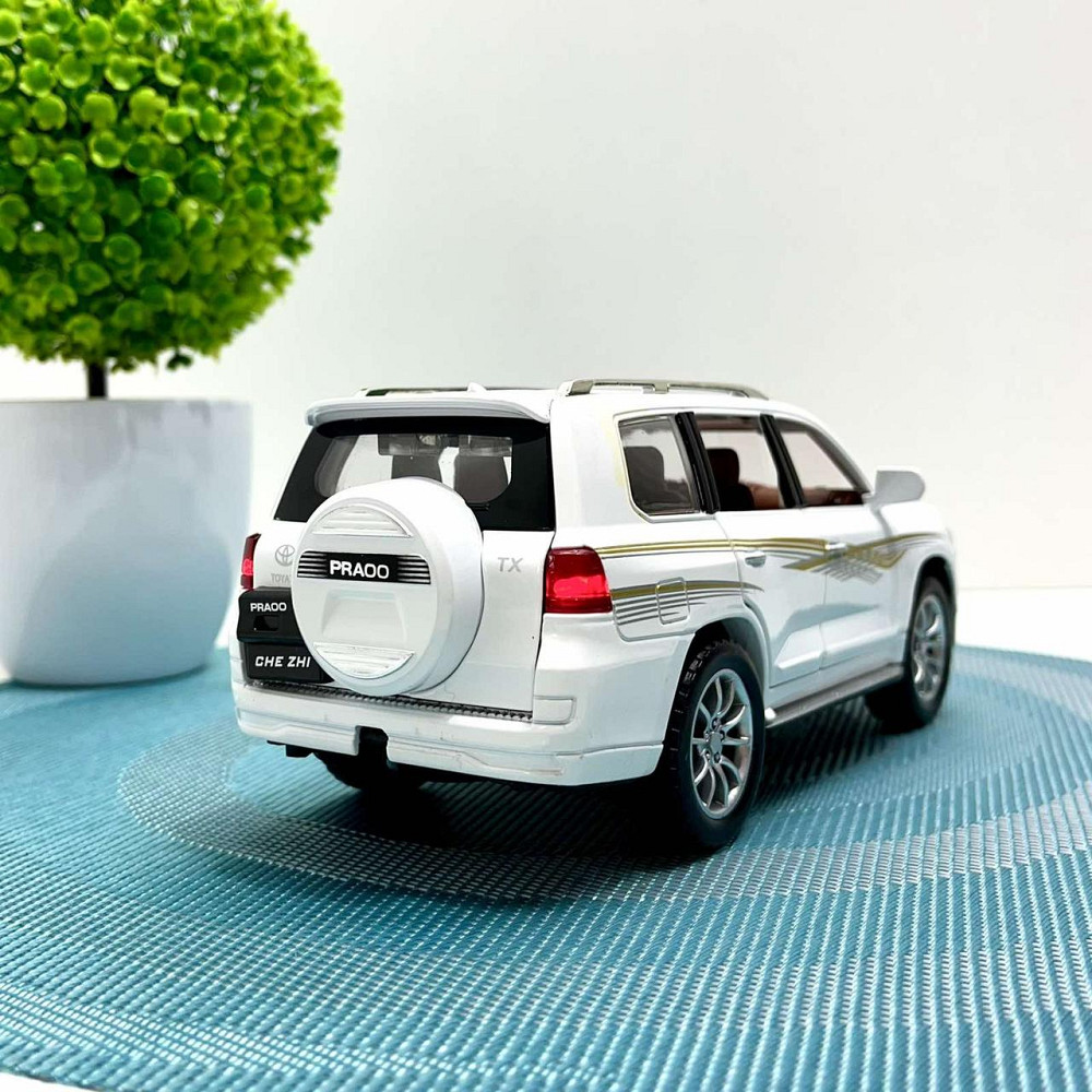 Машинка Джип TK Union Группа Toyota Land Cruiser инерционная 1:24 Белая (GT - 4789) Чернигов - изображение 3