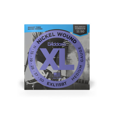 Струны для гитары D'Addario XL Nickel Wound Balanced Tension Medium (11-50) (EXL115BT) Винница - изображение 1