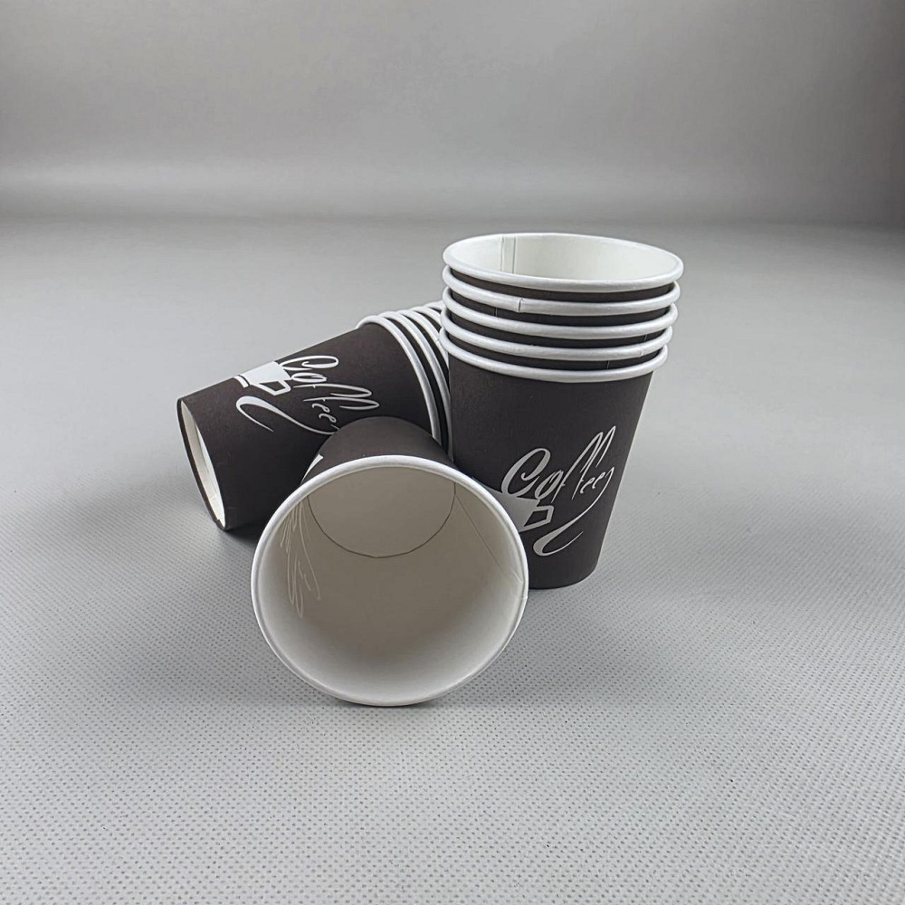 Паперові стакани кольорові 175 мл "Coffee" Маэстро (50 шт) Харків - фото 2