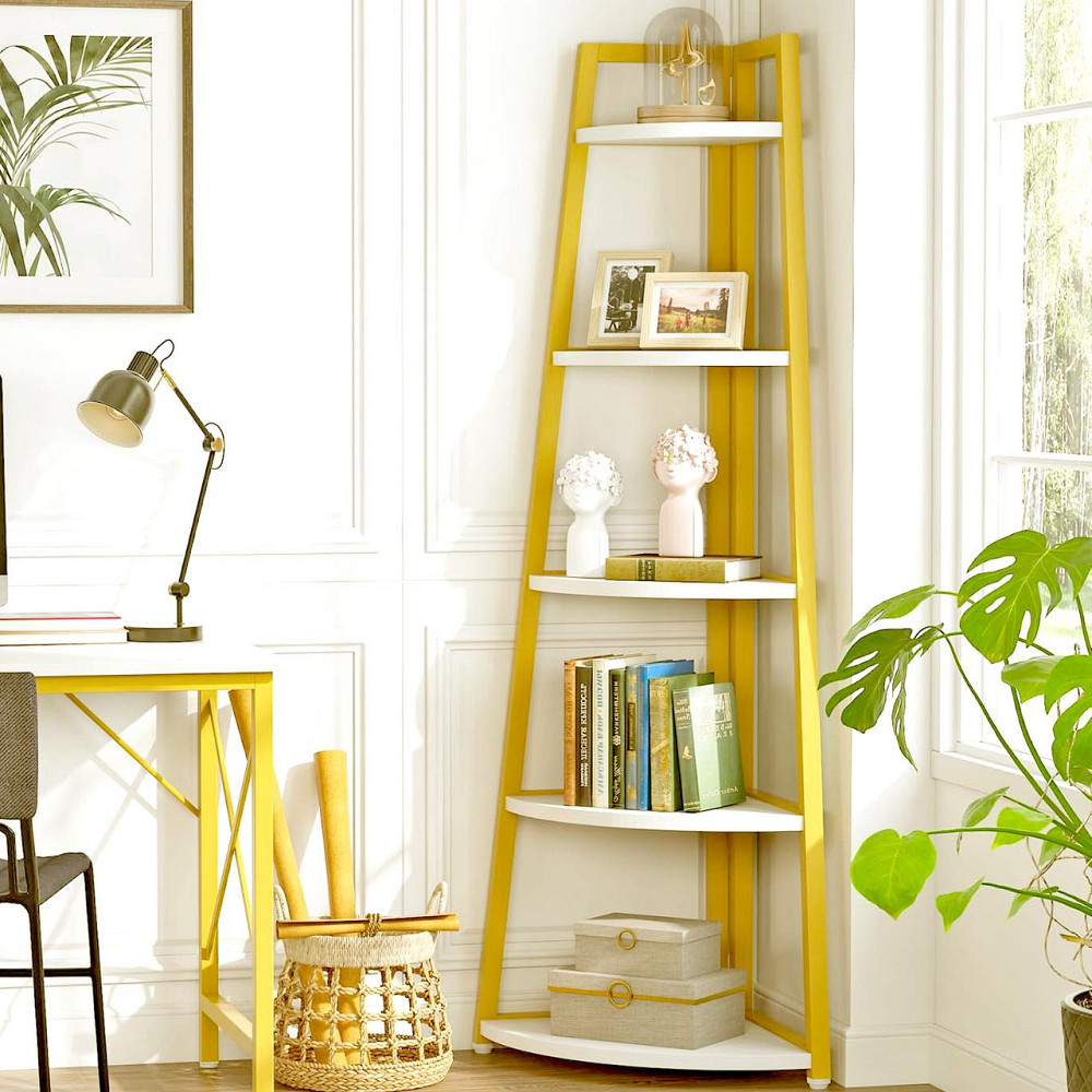 Стеллаж угловой для ванной 