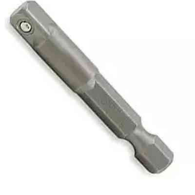 Адаптер для инструмента Toptul для головок под шуруповерт 1/4"х1/4" L50 шестигранный (FPKA0808) Винница