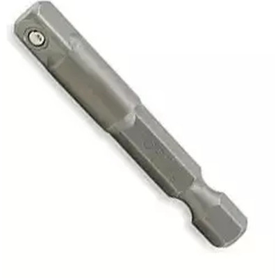 Адаптер для инструмента Toptul для головок под шуруповерт 1/4"х1/4" L50 шестигранный (FPKA0808) Винница - изображение 1