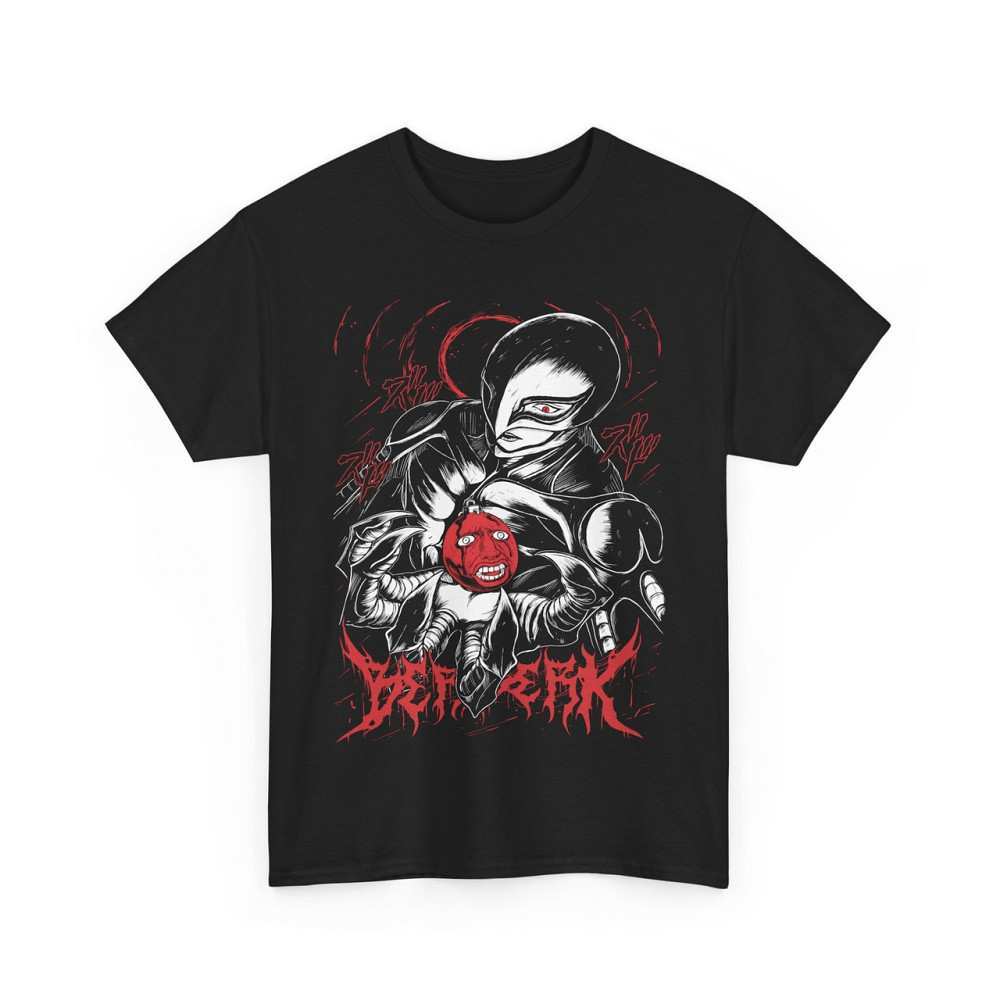 Футболка чоловіча з аніме принтом Берсерк Гутс Гріффітх Сакріфіке оверсайз (S/M/L) Чорний AnimeJ0335 Дніпро - фото 9