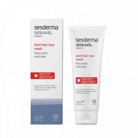 Сесдерма Seskavel Маска проти випадіння волосся SesDerma Seskavel  Growth Anti-Hair Loss Mask 200 мл Дніпро