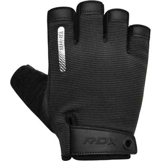 Перчатки для фітнесу RDX T2 Half Black S Кам'янське