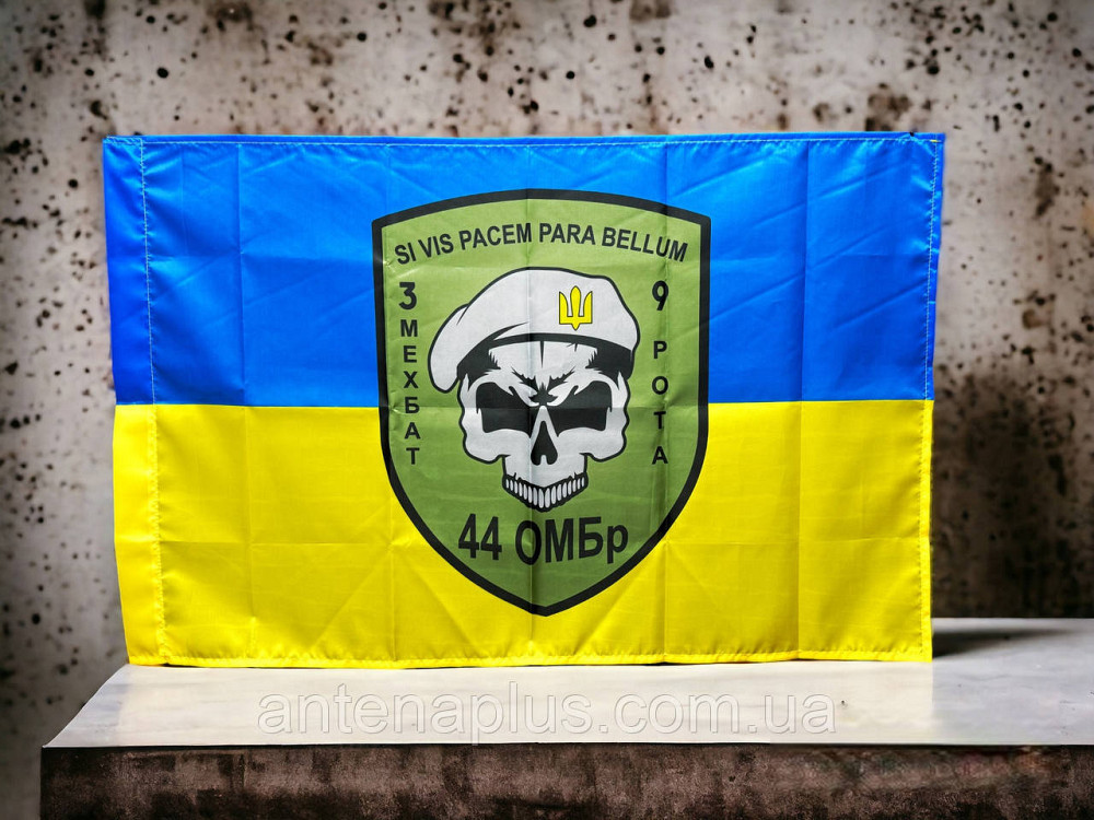 44 ОМБр флаг 600х900 мм Киев - изображение 2