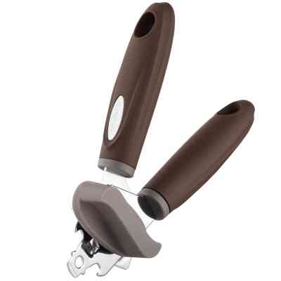 Консервный нож Ardesto Gemini, 19.9см, нержавіюча сталь, пластик, сіро-коричневий (AR2162PG) Винница