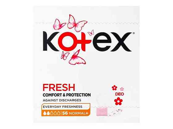 Прокладки щоденні Normal Plus Deo 56 шт. ТМ KOTEX   Solmir Київ