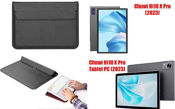 Чехол-конверт VitoCase для Chuwi Hi10 X Pro, Hi10 X Pro Tablet PC, с функцией подставки для планшета Черный Киев