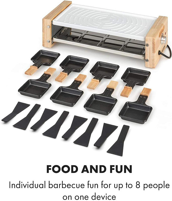 Раклет-гриль Klarstein Chateaubriand Nuovo 1200Вт из Германии Днепр - изображение 4