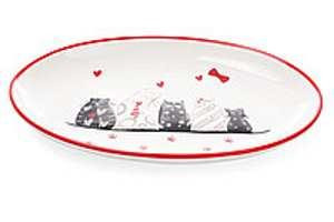 Блюдо з об'ємним малюнком Кошкин дім кераміка DM047-C БОНА ДИ Житомир - фото 3