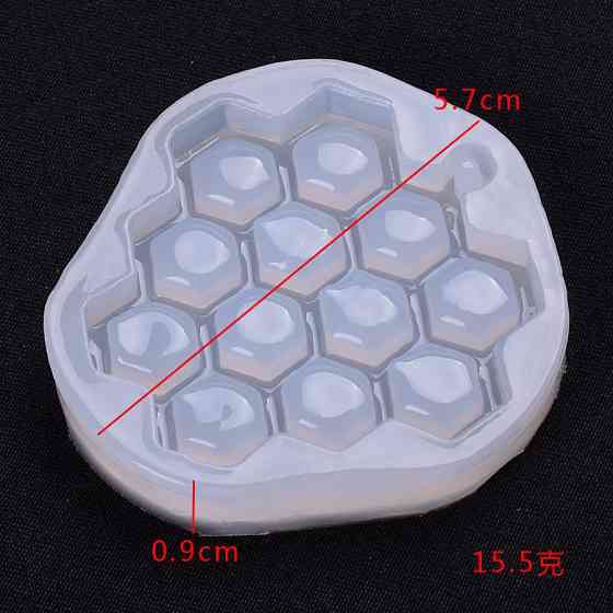 Молд кондитерский Соты 57 мм серый Киев