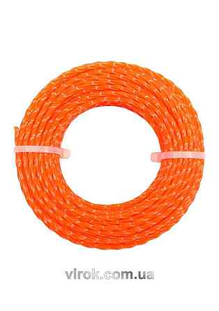 Жилка для тримера квадрат кручений FLO : 2,7 мм х 15 м [10/120] Одеса