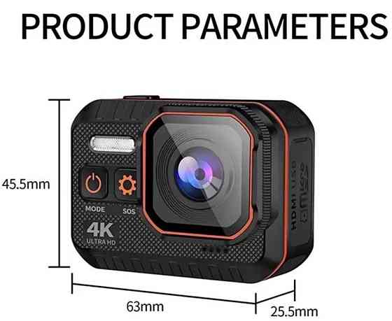 Екшн-камера Viran 4K60FPS Киев