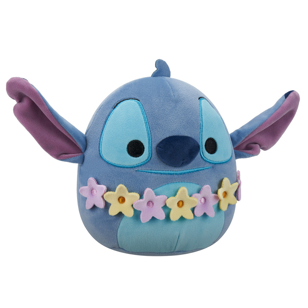 М'яка іграшка Squishmallows серії Disney - Стіч в гавайських леях (17 см) Дніпро - фото 6