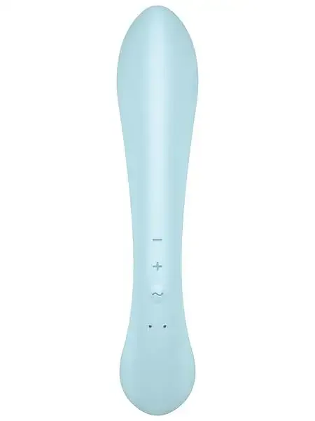 Вібратор-кролик Satisfyer Triple Oh Blue Львів - фото 3