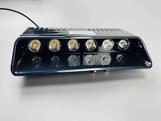 Маячок проблисковий для авто S9 стробоскоп мигалка 9-80V 6 led діодів помаранчевий спалах (під скло) Мукачево