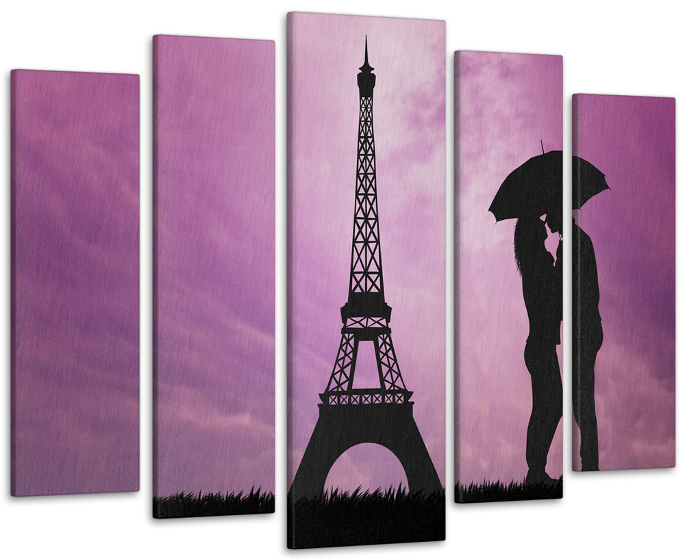 Модульна картина Париж Пара Art-35_5 Київ - фото 1