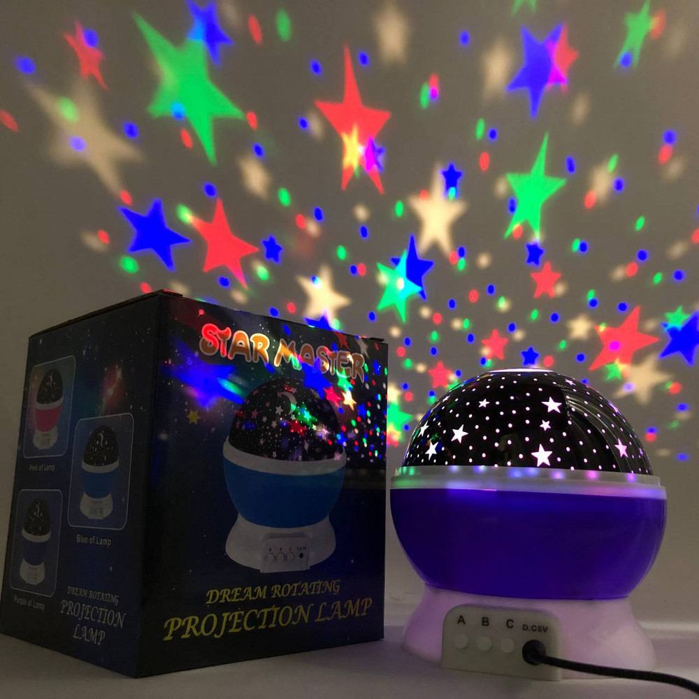 Ночные светильники Star Master Big, Детская аккумуляторная лампа 7 цветов, Ночник для любимой EH-98 Львов - изображение 7