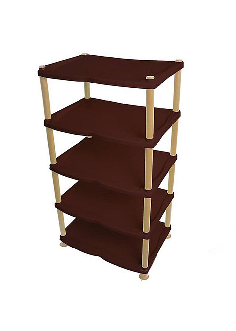 Полиця для взуття Efe 5 відділень, коричнева. Одеса - фото 1