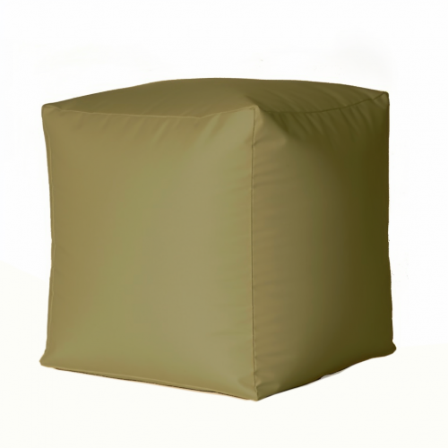 Пуф куб Хакі S — 33х33х33 Київ