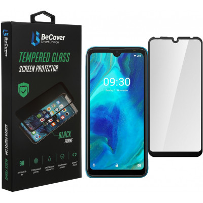 Стекло защитное BeCover Tecno Pop 5 Black (706669) Винница - изображение 1