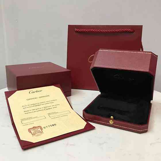 Паковання преміум Cartier Коробочка, пакет, сертифікат Одеса