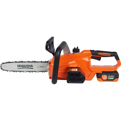 Цепная пила SEQUOIA 20 В, бесщет. двиг, шина 30 см, АКБ 4 Ач и ЗУ, 3.2 кг (SBC2012BS-EV) Винница - изображение 6