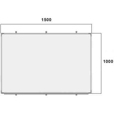 Офісна дошка Sector магнітно-маркерна, 150х100 см (М1510) Вінниця