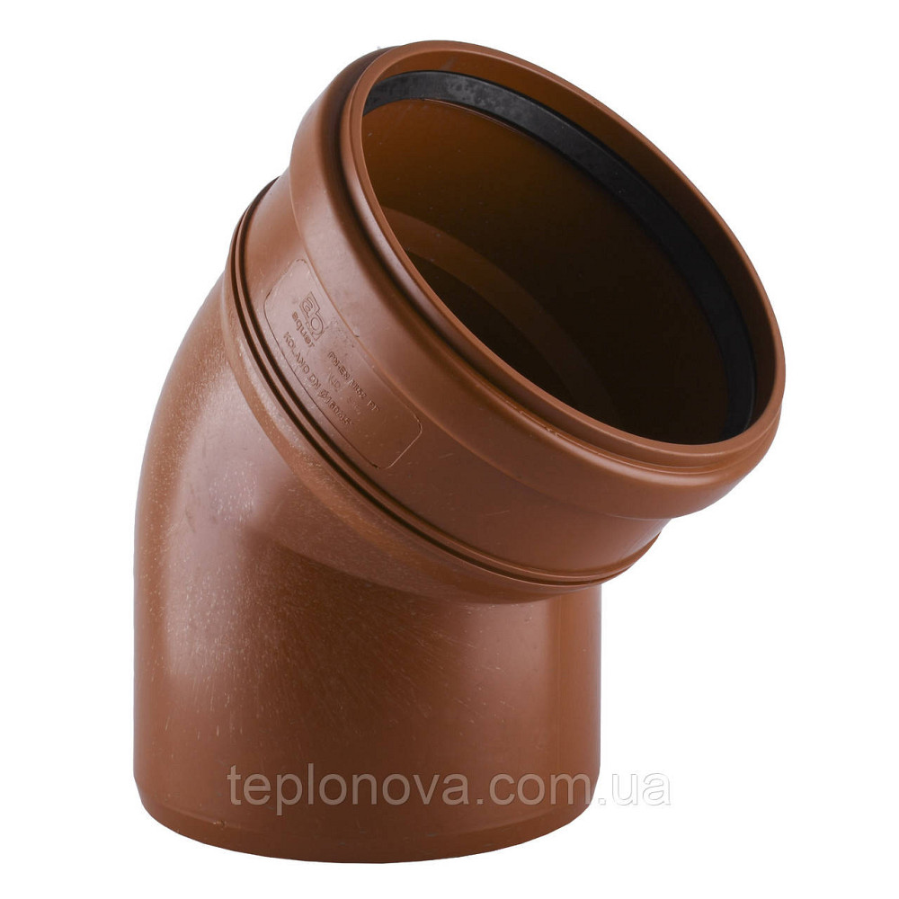 Коліно VSplast 160x45° зовнішнє Чернівці - фото 1