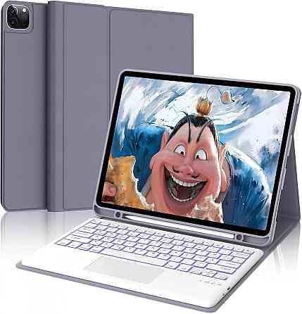 Чехол-книжка с клавиатурой для iPad Air 11-inch(M2) 2024/ iPad Air 5 2022/Air 4 2020 10.9/iPad 4-го покол. 10.9 / iPad Pro 11 2018 Днепр