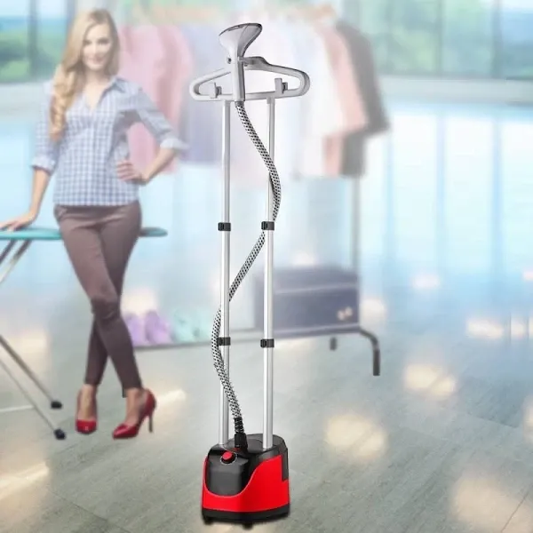 Отпариватель для одежды BITEK BT-3038, мощность 3200Вт, напольный, удобный пароочиститель с насадками Одесса - изображение 1