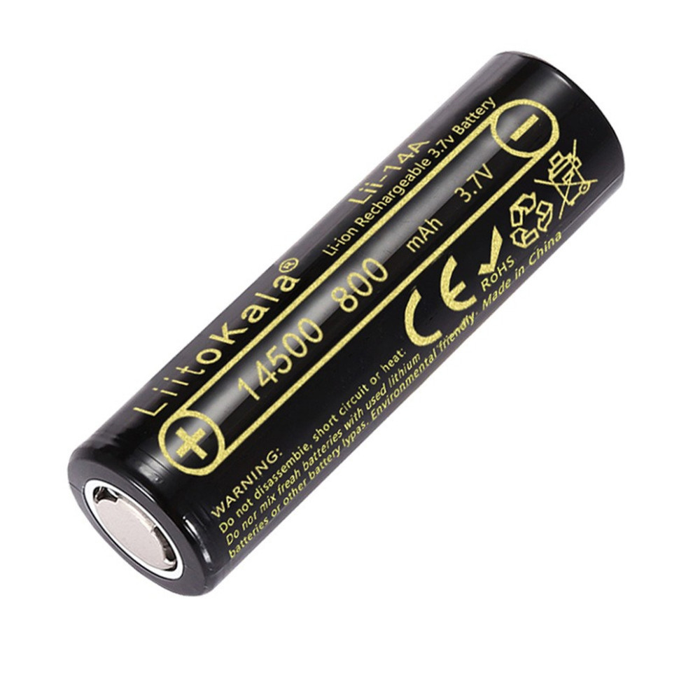 Акумулятор LiitoKala Lii-14A-N 14500 800mah battery Київ - фото 1