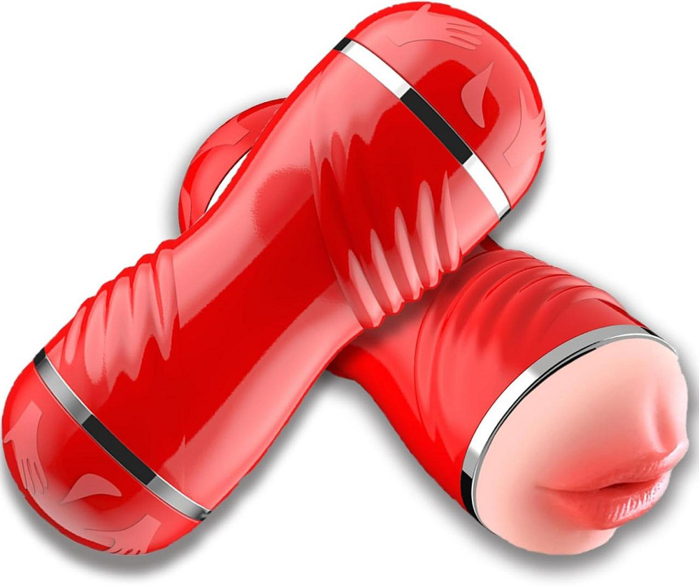 Мастурбатор с двумя входами OYO - Double Pump RED, YQM-205 RED Sex Aura Киев - изображение 3