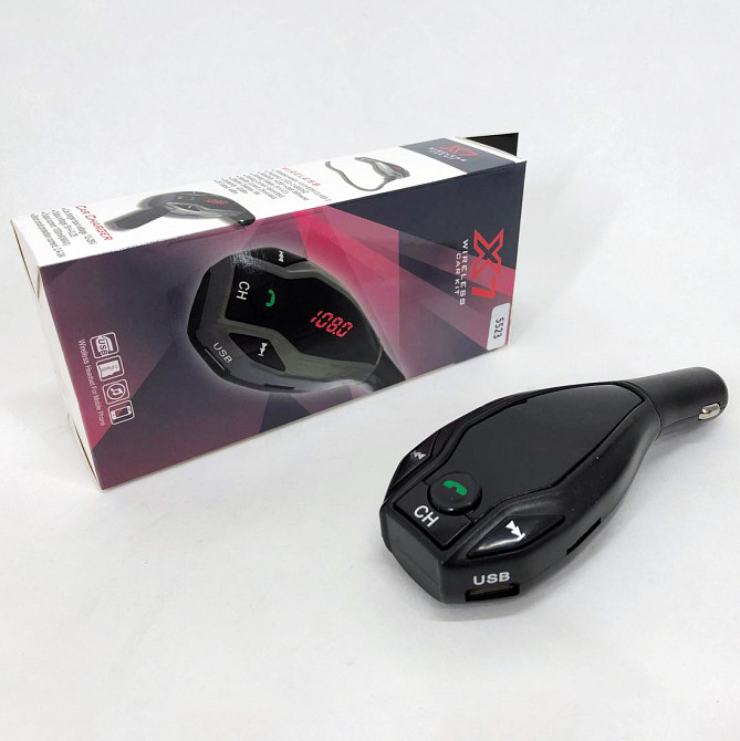 Bluetooth автомобільний передавач, Автомобільний mp3 адаптер в прикурювач, Bluetooth передавач для авто VI-27 Івано-Франківськ - фото 2