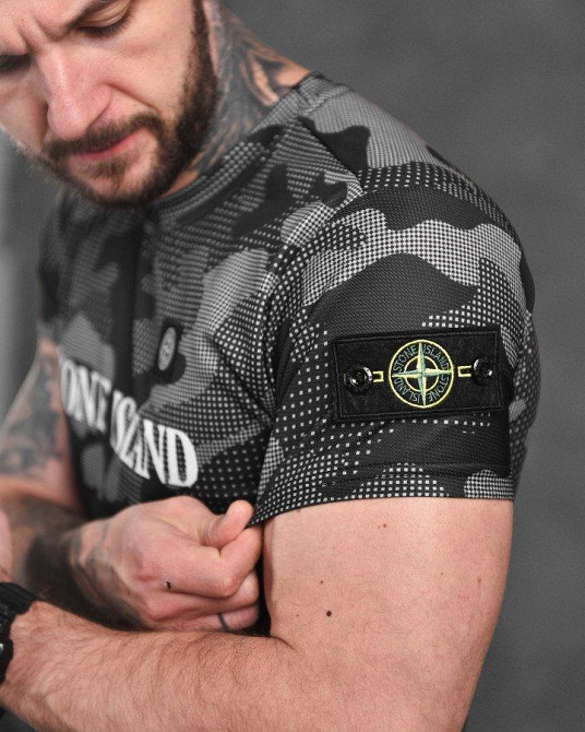 Футболка Island black ВТ1008 Одесса - изображение 6