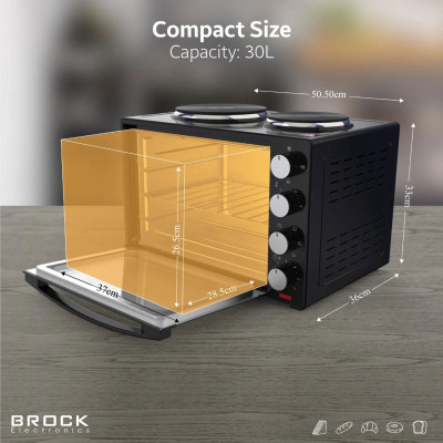 Електропіч Brock TO 3002 B Вінниця - фото 2