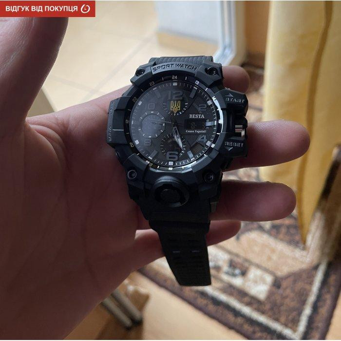 Чоловічий наручний годинник Besta Box Peremoga Light з компасом + подарунковий набір Вінниця - фото 8