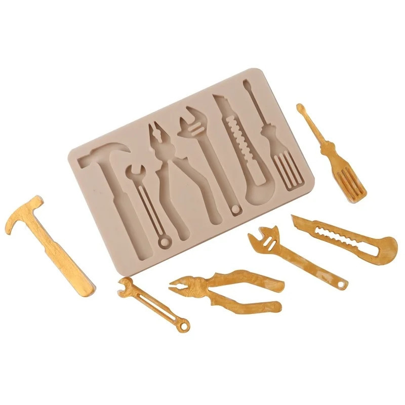 Молд силиконовый инструменты 106 на 68 мм серый Киев - изображение 1